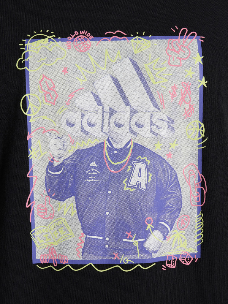 adidas Doodle ерлер футболкасы — фото №5