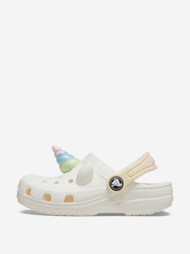 Сабо для девочек Crocs Classic Iam Rainbow Unicorncgt