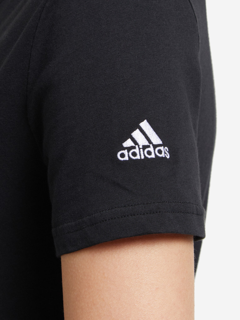 Футболка женская adidas Loungewear Essentials Slim Logo — фото №4