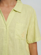 Рубашка с коротким рукавом женская оверсайз Protest — фото №7