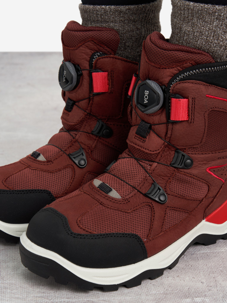 Ботинки утепленные для девочек Ecco Snow Mountain — фото №10