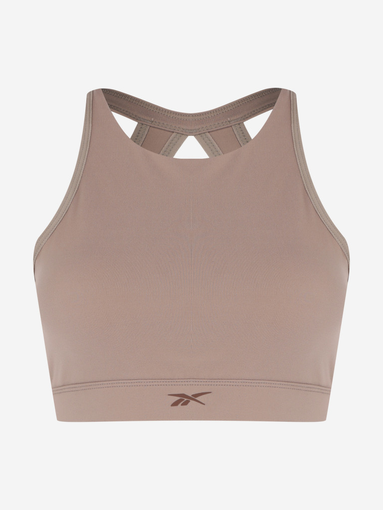 Топ бра спортивный Reebok Yoga Long Line Sports Bra — фото №4