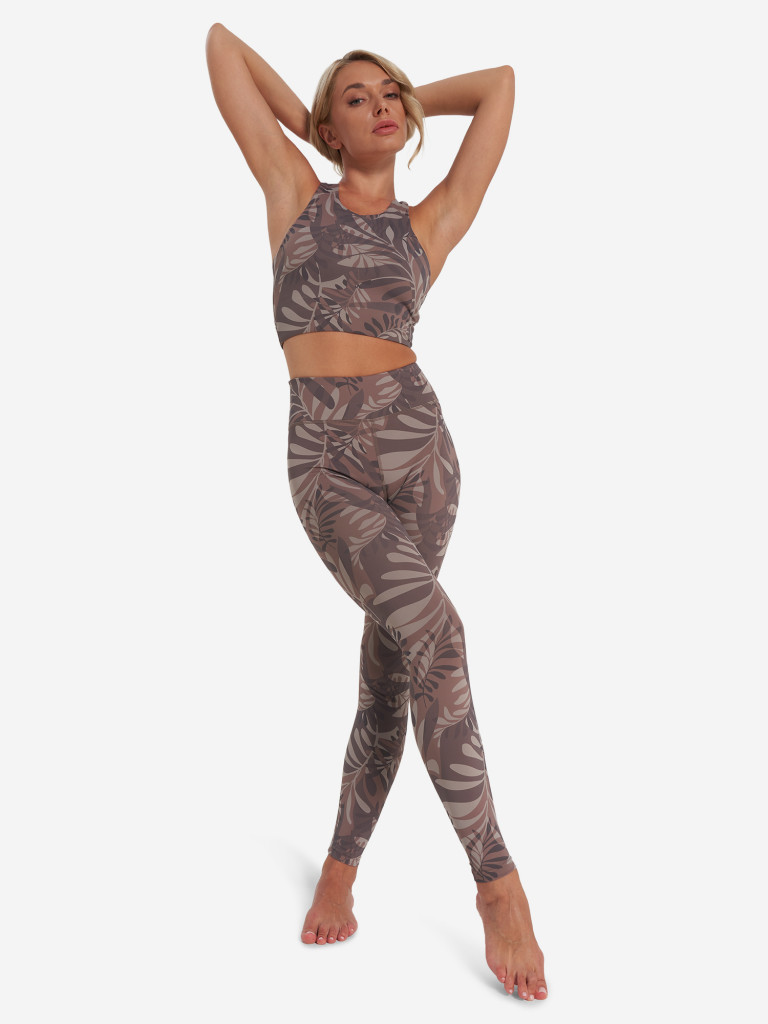 Топ бра спортивный Demix HighFlow Yoga Longline Gfx — фото №4