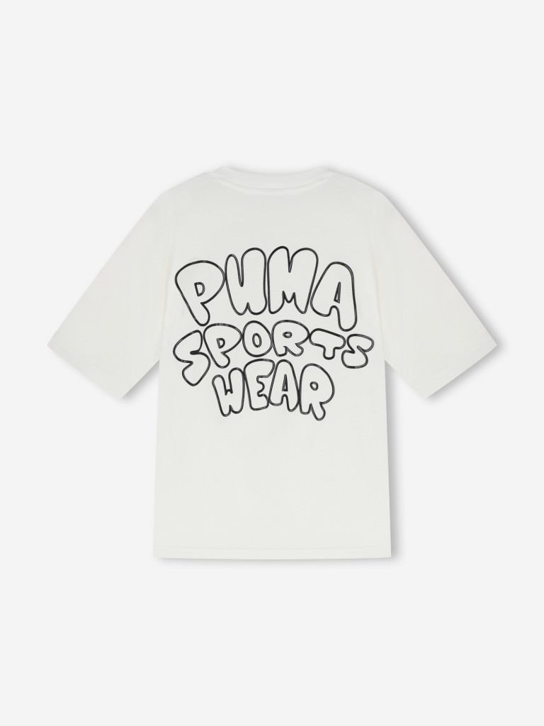 Футболка для девочек PUMA Luminous Cloud — фото №2
