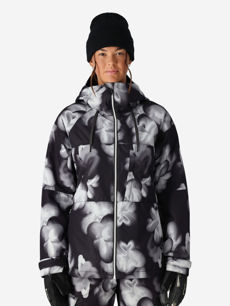 Куртка утепленная женская 686 Black Ghost Floral