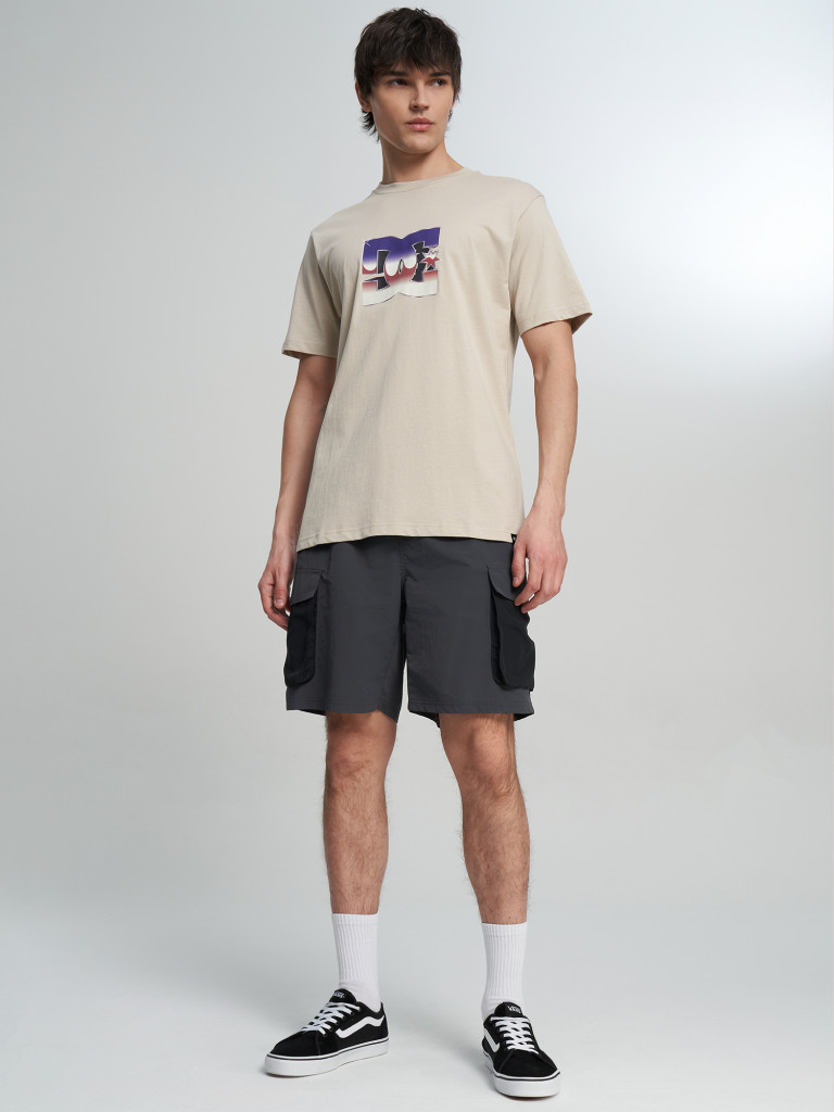 DC Shoes Metallic Star ерлер футболкасы — фото №4