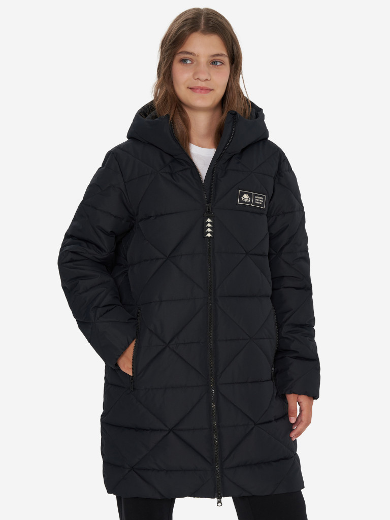 Пальто утепленное для девочек Kappa