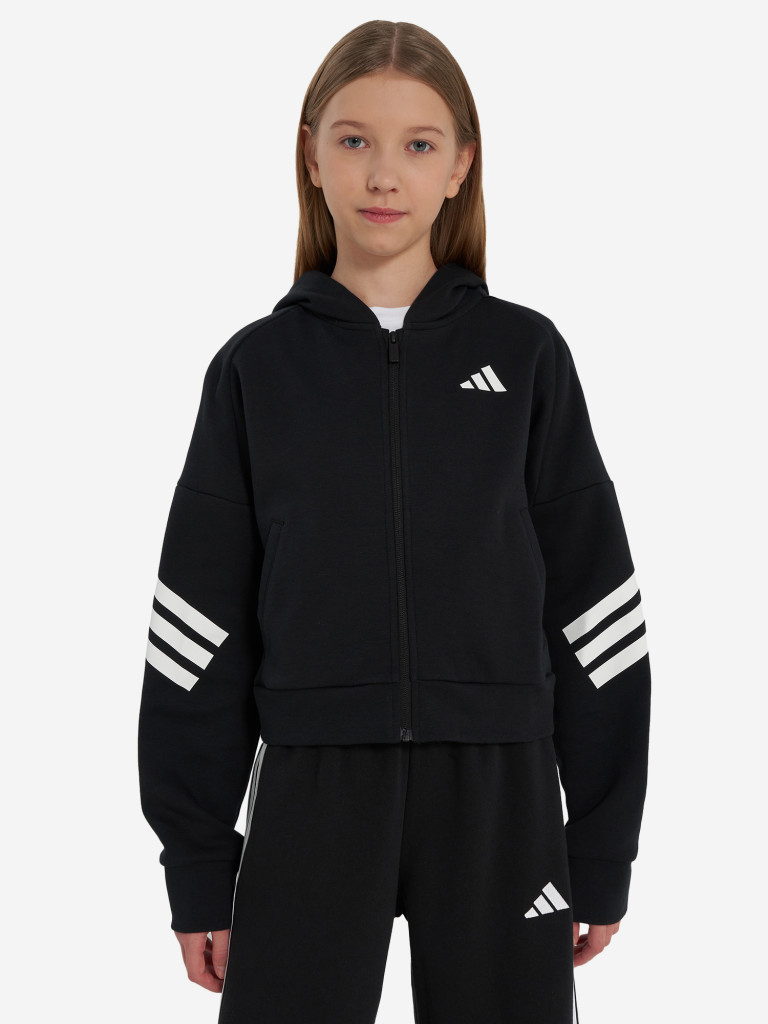 Толстовка для девочек adidas — фото №2