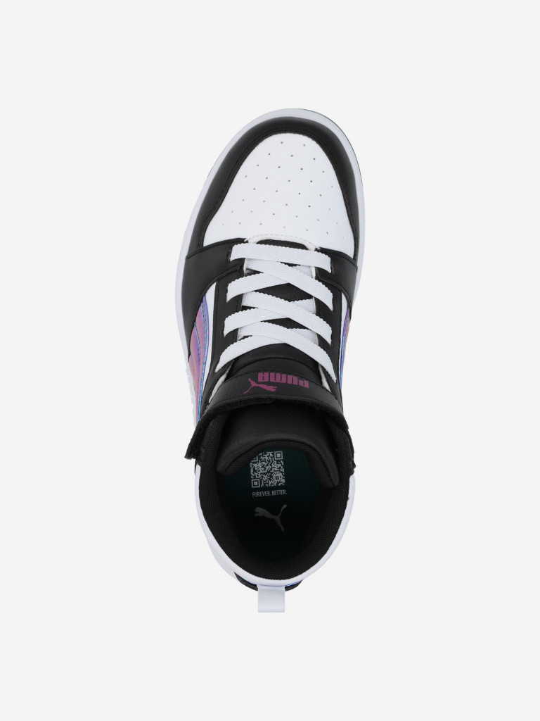 Кеды для девочек PUMA Rebound V6 Mid Bouncy Sky Ac+ Ps — фото №5