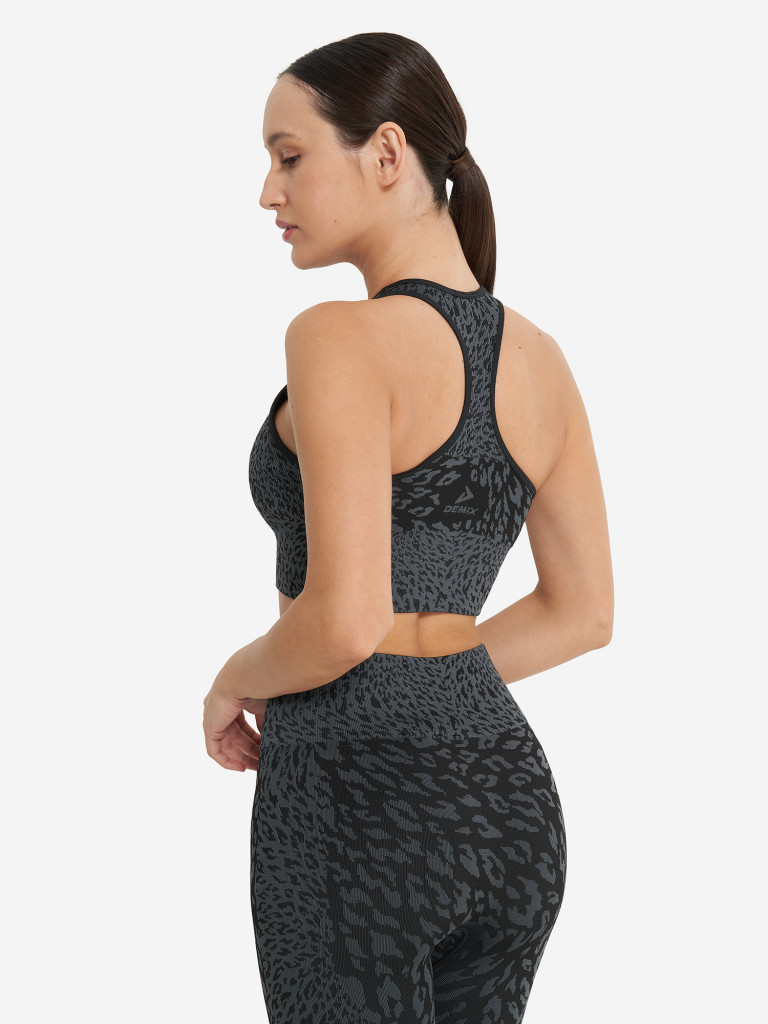 Demix HighFlow Seamless Longline спорттық бра топы — фото №3