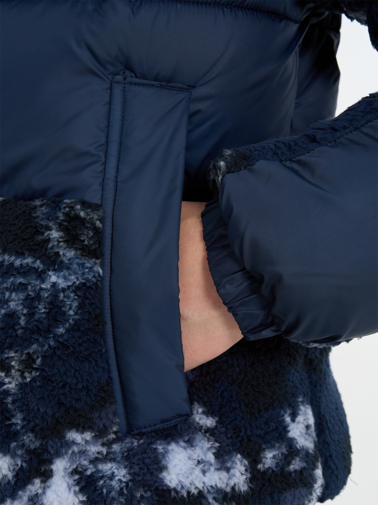 Куртка утепленная женская Columbia Leadbetter Point II Print Sherpa Hybrid — фото №8
