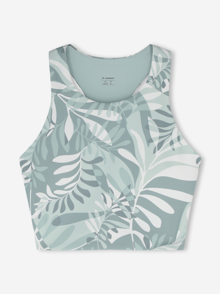 Топ бра спортивный Demix HighFlow Yoga Longline Gfx — фото №9