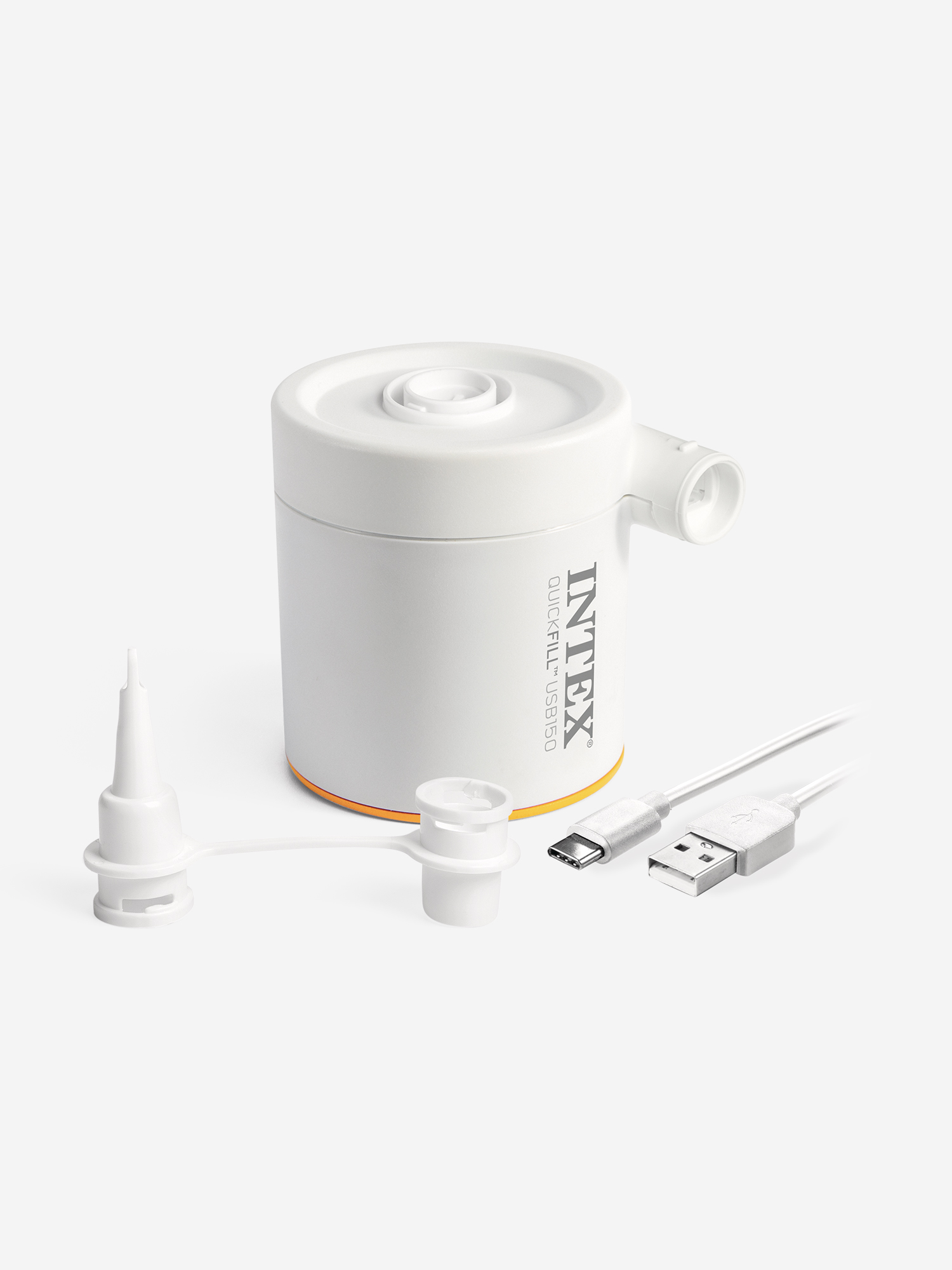 Насос электрический Intex Quick Fill USB150 белый цвет — купить за 6390 ...