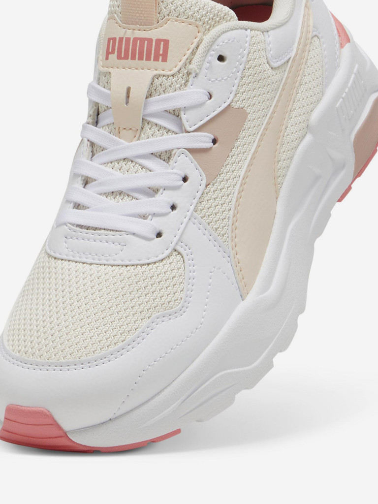 Кроссовки женские PUMA Trinity Lite бежевый/белый цвет — купить за ...