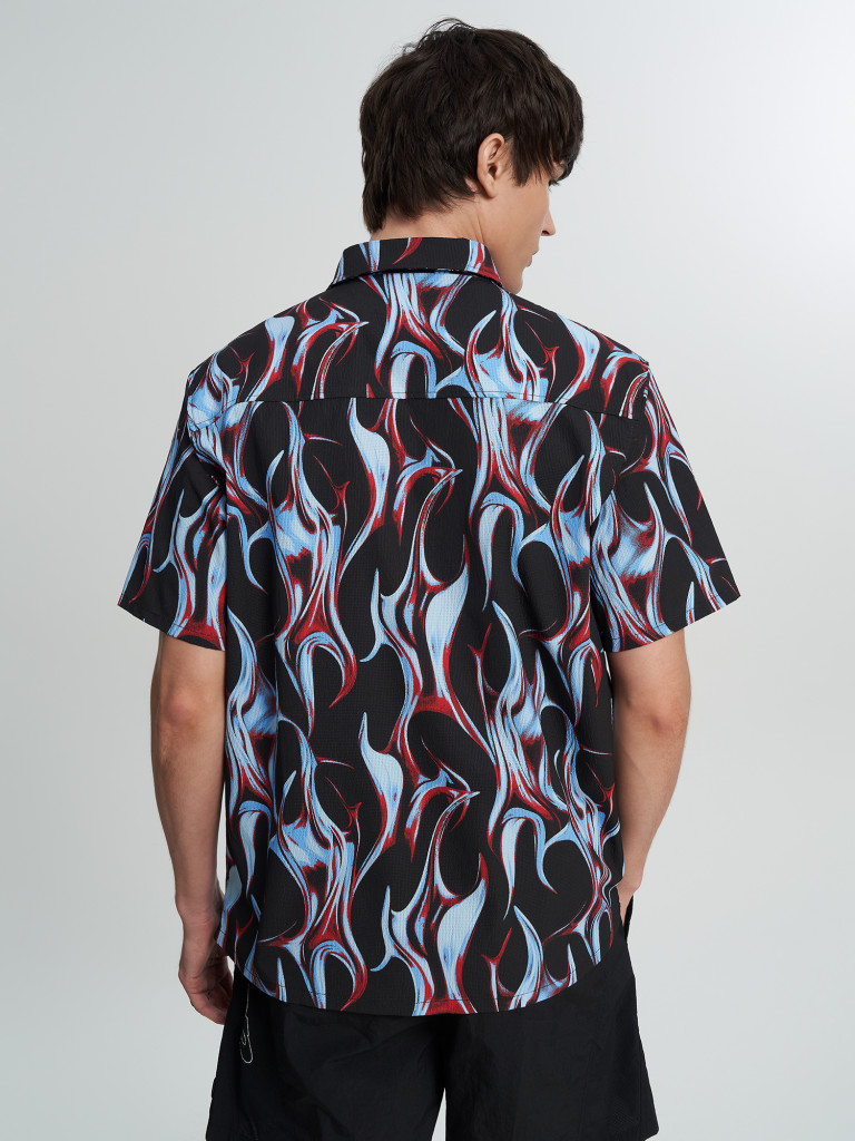 DC Shoes Full On Resort ерлер қысқа жеңді жейдесі — фото №3