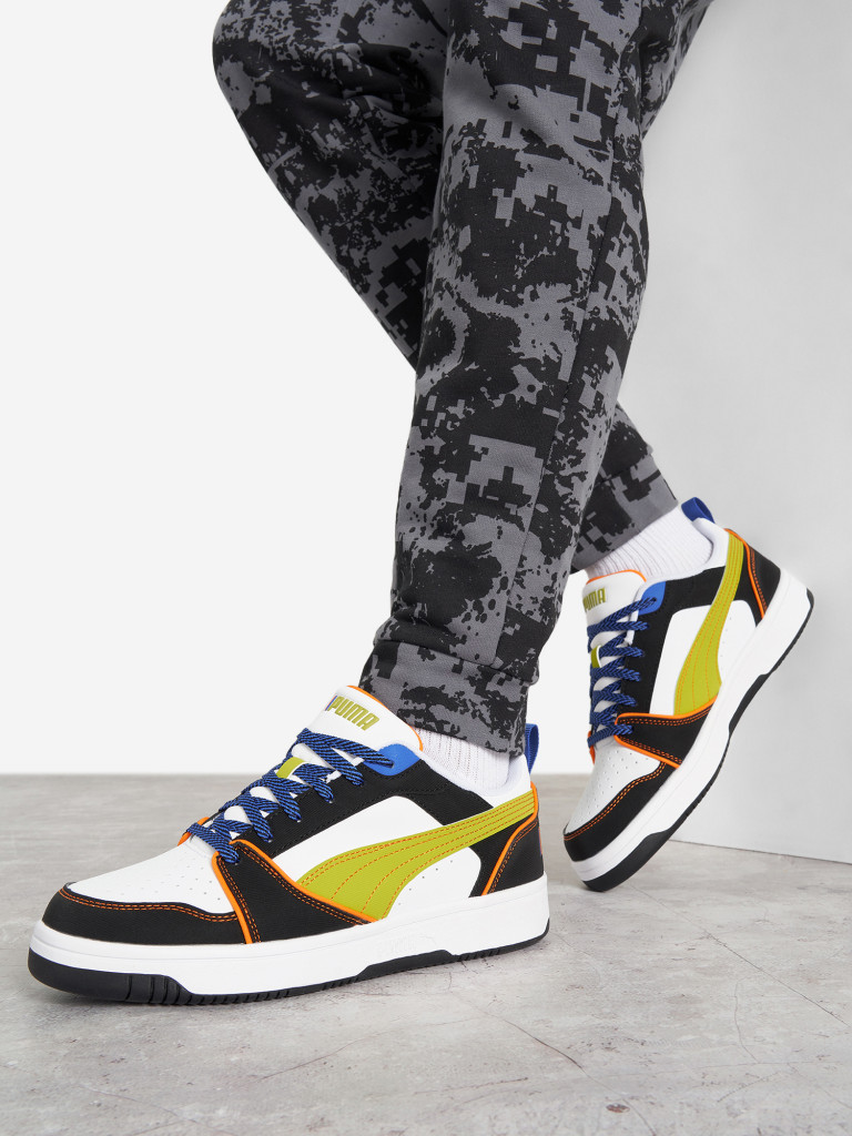 PUMA Rebound V6 Lo Starblitz Jr ұлдарға арналған кедысы — фото №9