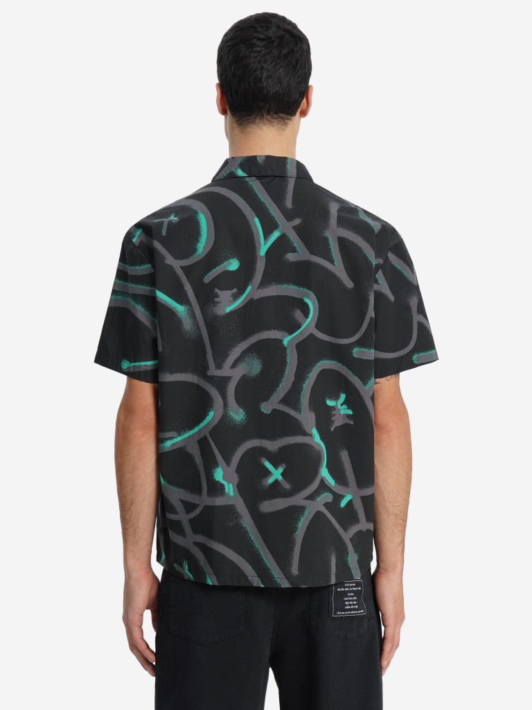 Рубашка с коротким рукавом мужская оверсайз Termit — фото №3