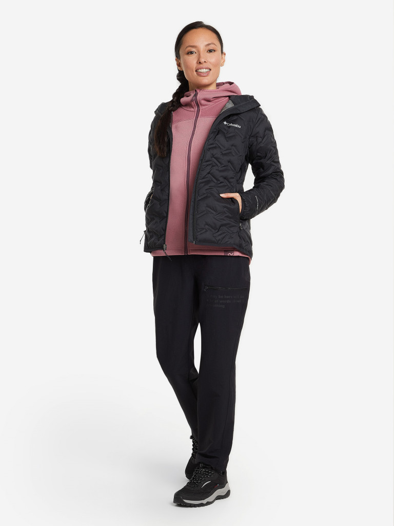 Пуховик женский Columbia Delta Ridge Down Hooded Jacket — фото №3