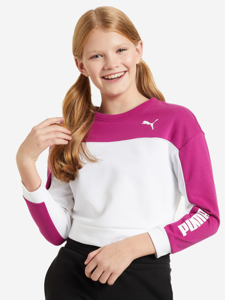 Свитшот для девочек PUMA Modern Sports Crew