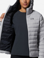 Пуховик женский Mountain Hardwear Deloro Down Full Zip Hoody — фото №5