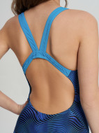 Купальник слитный для девочек Speedo Print Leaderback — фото №4