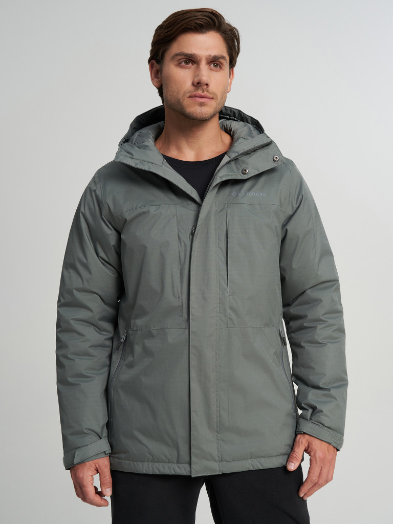 Columbia Oak Harbor Long Insulated Jacket ерлер мамық курткасы — фото №2