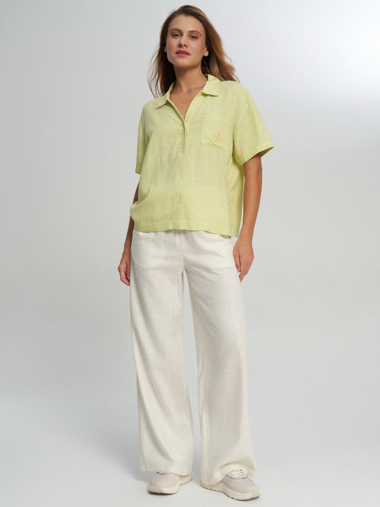 Рубашка с коротким рукавом женская оверсайз Protest — фото №4