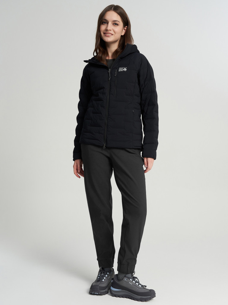 Ультралегкий пуховик женский Mountain Hardwear Stretchdown Hooded Jacket — фото №4