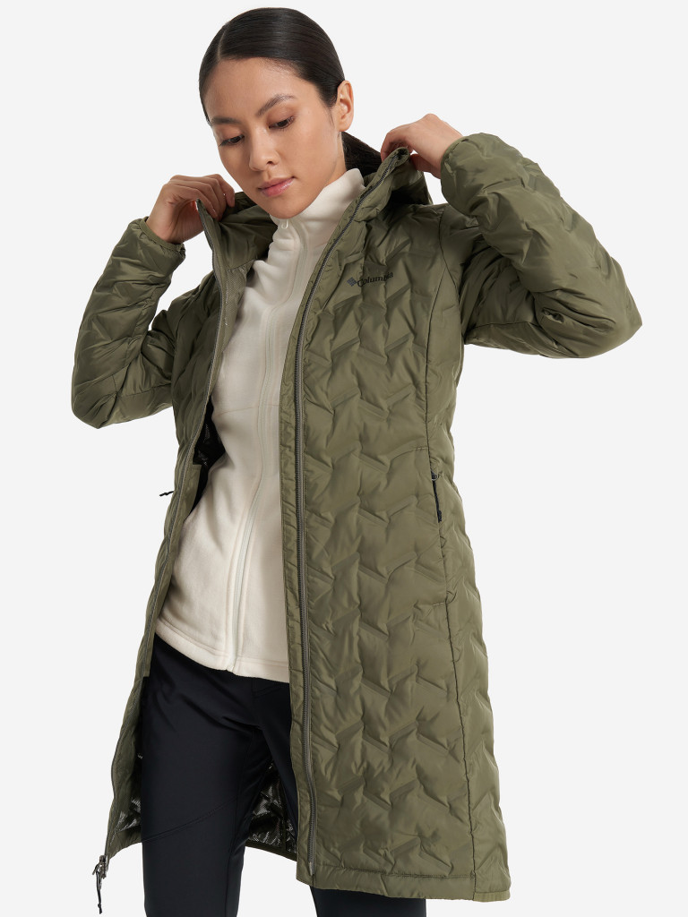 Пуховик женский Columbia Delta Ridge II Long Down Jacket — фото №2