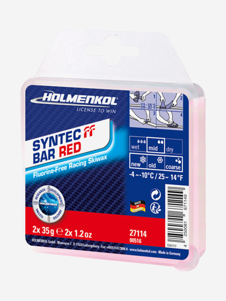 Мазь скольжения Holmenkol Syntec FF, 70 г