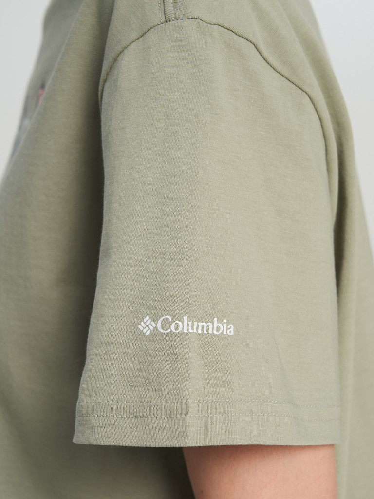 Футболка женская Columbia Rolling Bend Graphic Relaxed Crop SS — фото №6