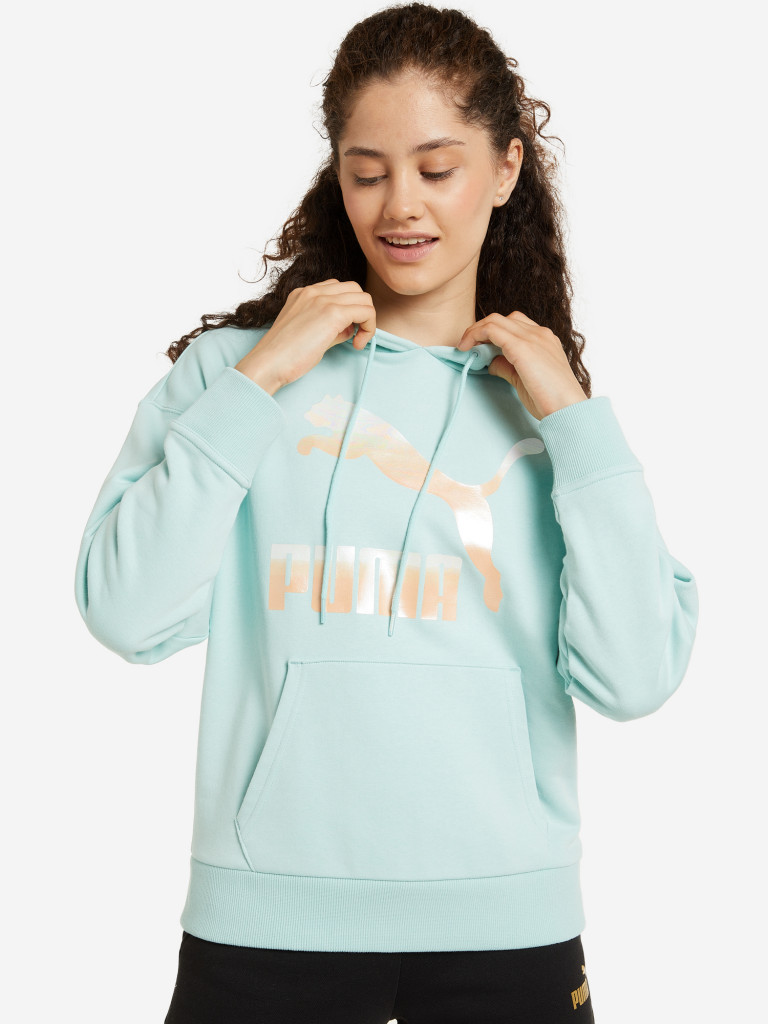 Худи женское PUMA Classics Logo