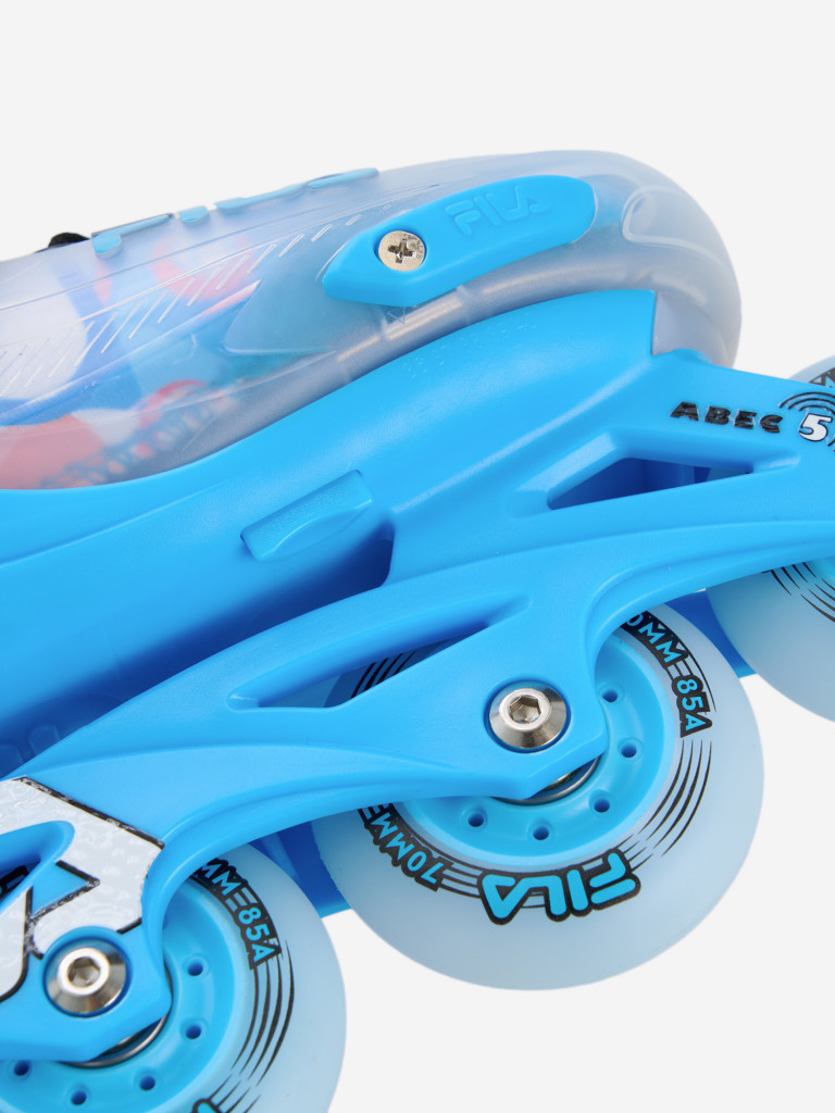 Роликовые коньки детские раздвижные FILA S-One Lightblue — фото №8