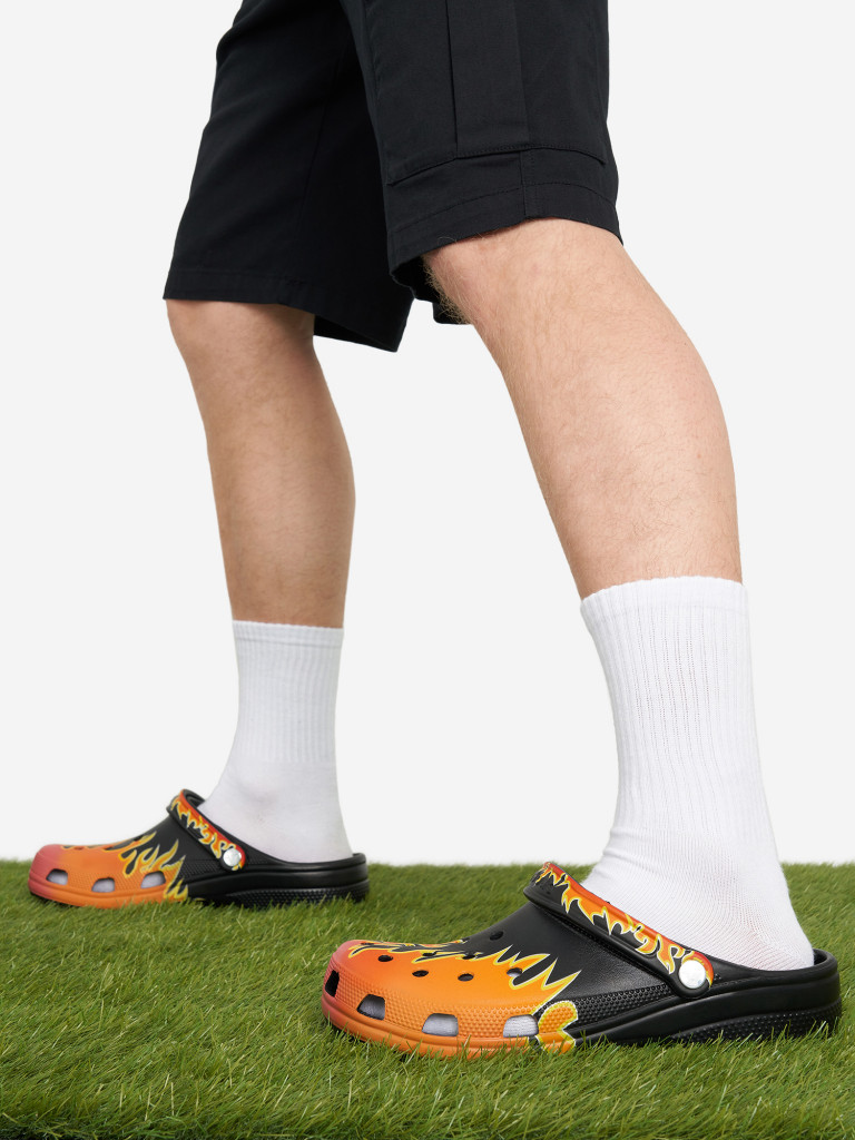 Crocs Classic Flames ерлер сабосы — фото №8