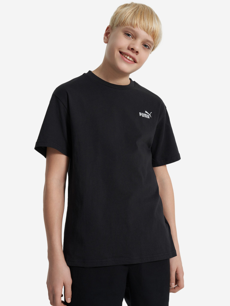 PUMA Small No. 1 Logo Relaxed ұлдарға арналған футболкасы — фото №2