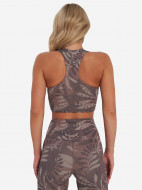 Топ бра спортивный Demix HighFlow Yoga Longline Gfx — фото №3