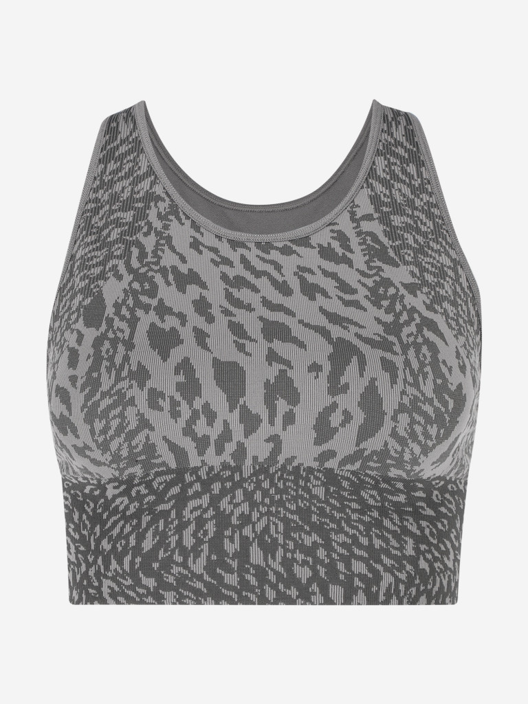 Топ бра спортивный Demix HighFlow Yoga Seamless Longline — фото №6