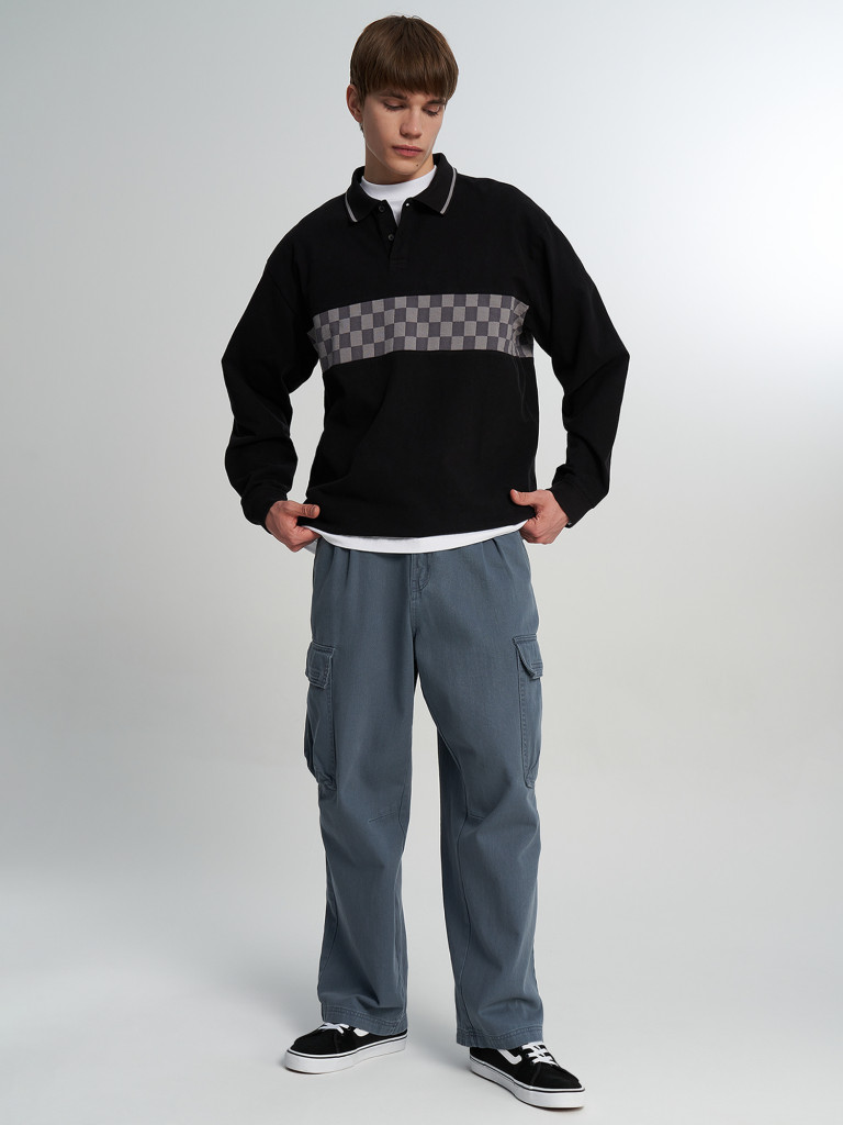 Vans Medford Checkerboard LS ерлер лонгсливі — фото №7