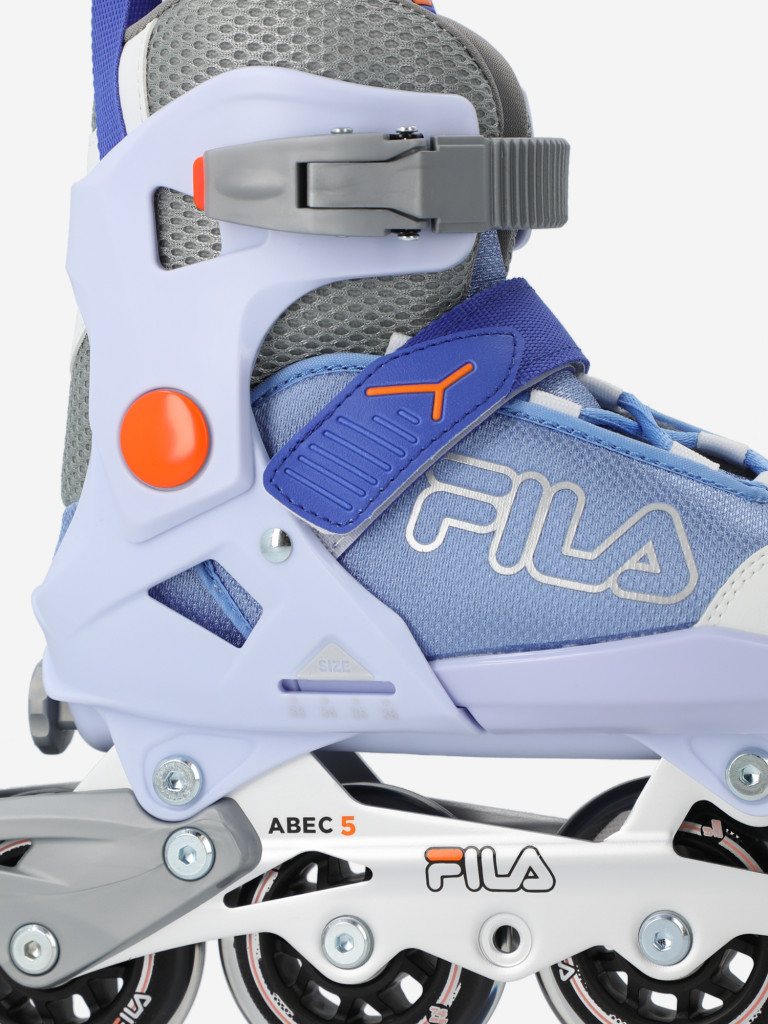 Роликовые коньки детские раздвижные Fila X 2.0 — фото №7