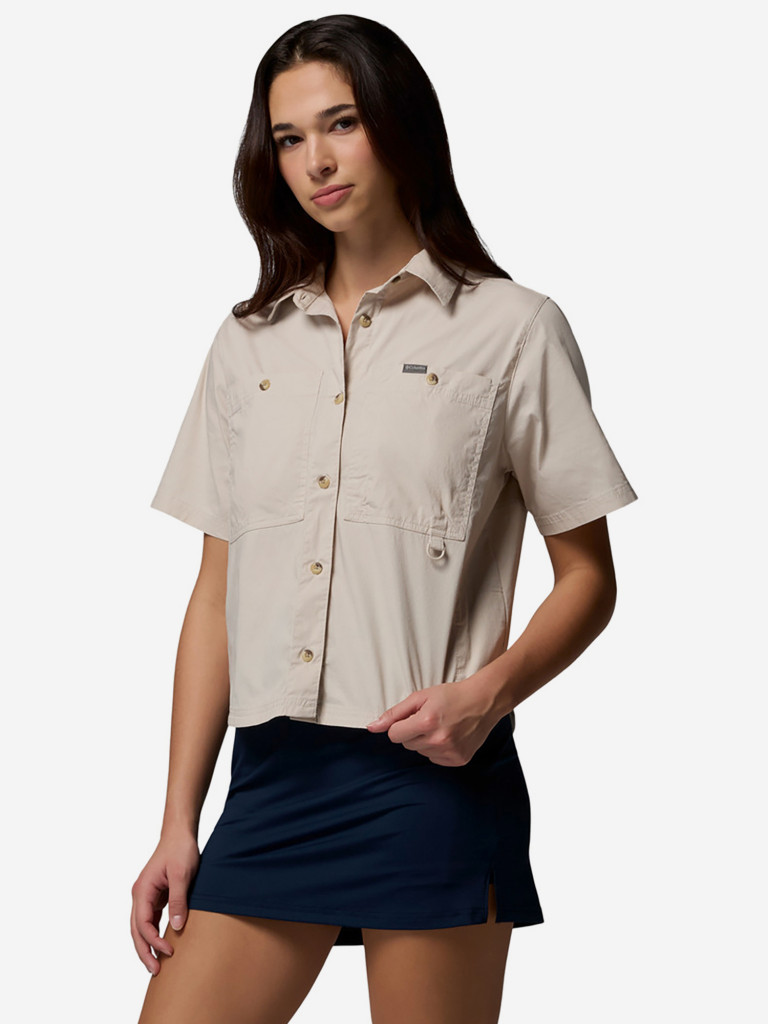 Columbia Brea Falls Woven SS әйелдер қысқа жеңді жейдесі — фото №2