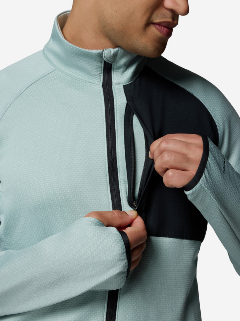 Джемпер флисовый мужской Columbia Triple Canyon Grid Fleece FZ II — фото №7