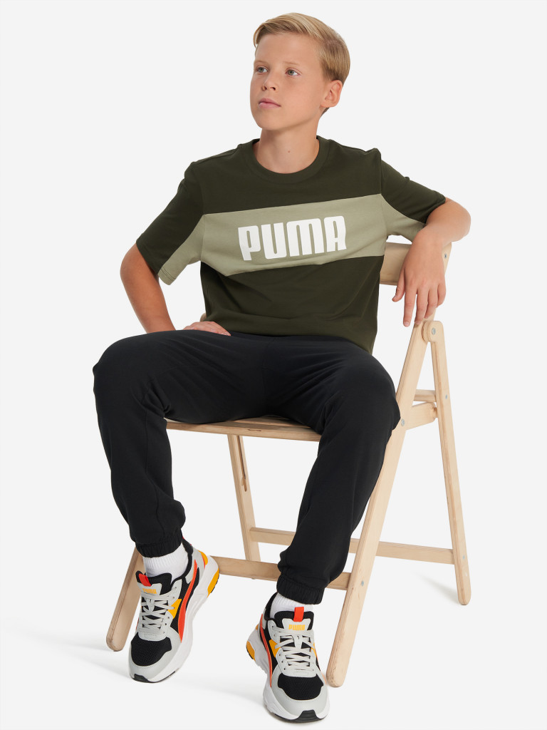 PUMA Ess Block ұлдарға арналған футболкасы — фото №4