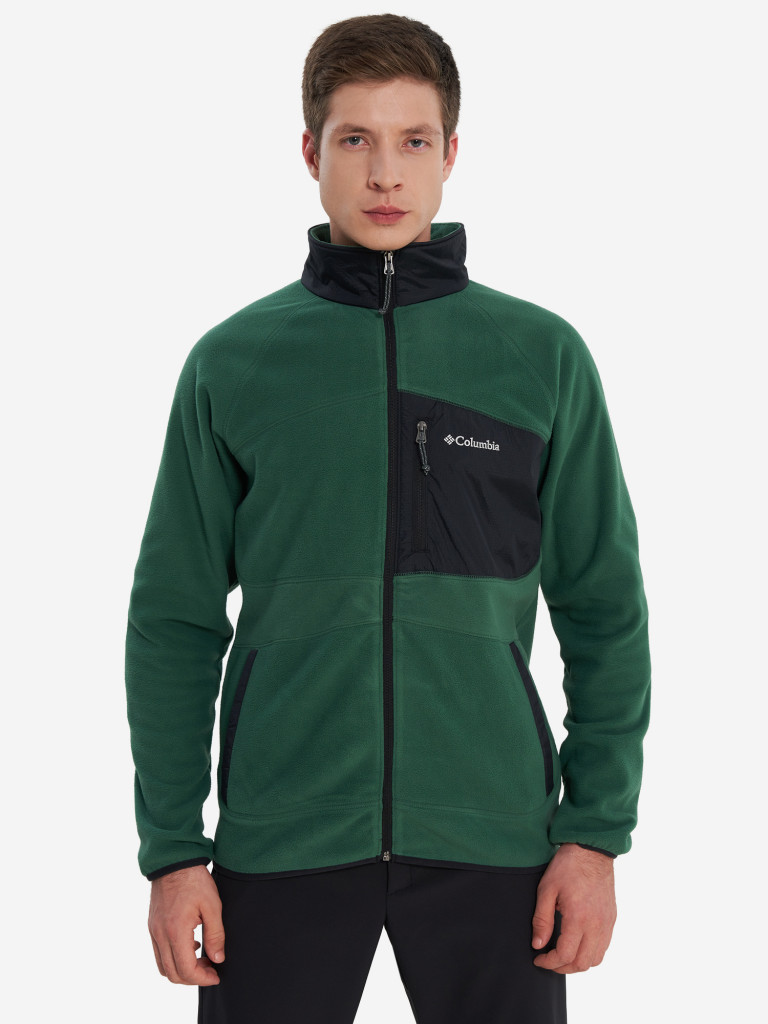 Джемпер флисовый мужской Columbia Fast Trek Overlay Full Zip — фото №2