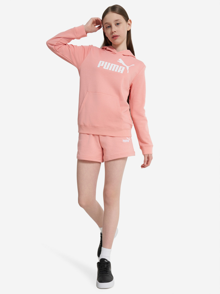 Худи для девочек PUMA No. 1 Logo — фото №5