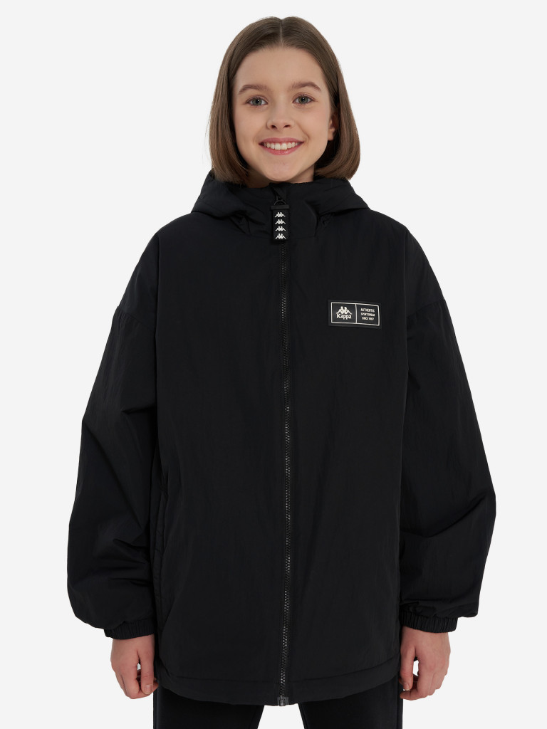 Куртка утепленная для девочек оверсайз Kappa — фото №2