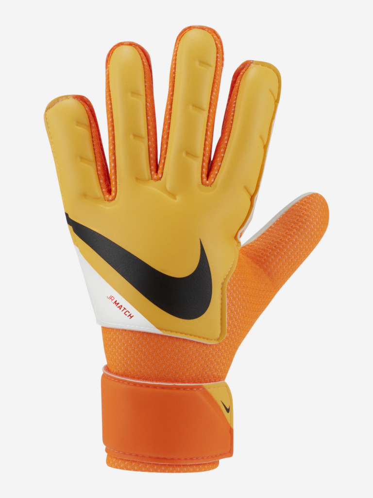Перчатки вратарские детские Nike Jr. Goalkeeper Match оранжевый цвет ...