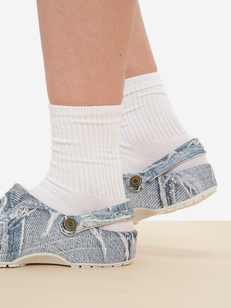 Сабо Crocs Classic Denim Clog — фото №9