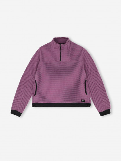 Свитшот женский Mountain Hardwear Summit Grid Big Grid Half Zip