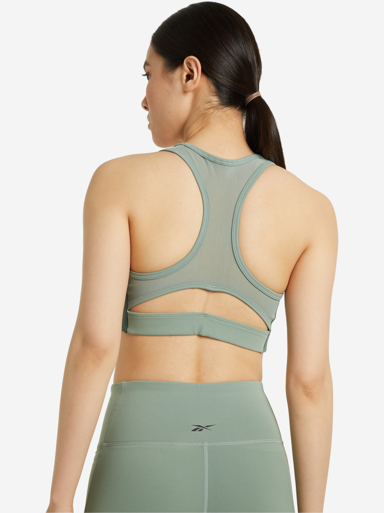 Топ бра спортивный Reebok Lux Racer Bra — фото №2