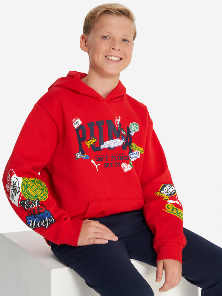 PUMA Basketball Hooperhotline ұлдарға арналған худиі